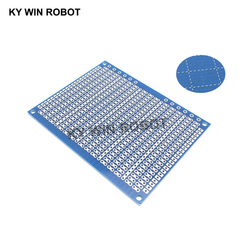Pcb Prototyping Board - 1 sztuk DIY 7*9CM niebieski jednostronny