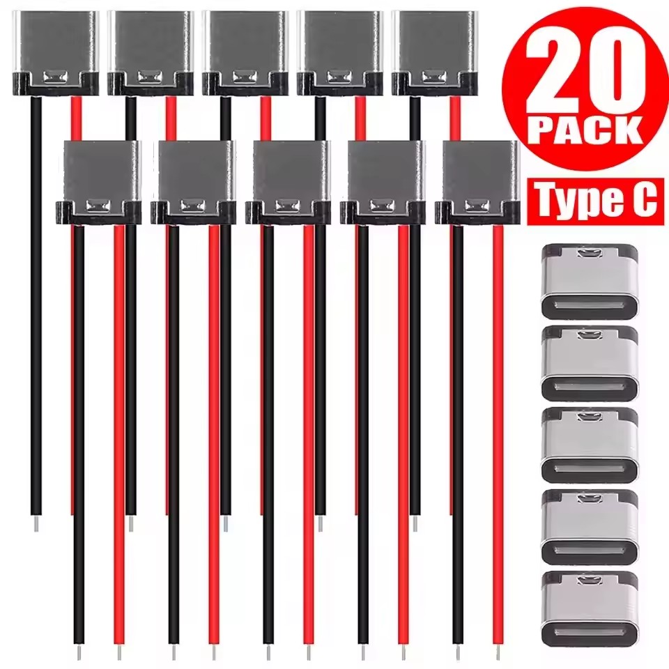 Usb C Cable - Płytka bez obudowy, złącze żeńskie typu