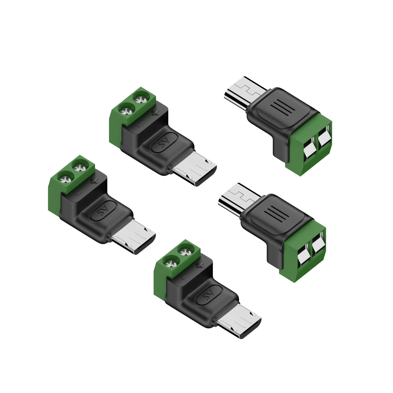 Screw Terminal Block - Adapter 5 szt. 2-pinowy zacisk śrubowy