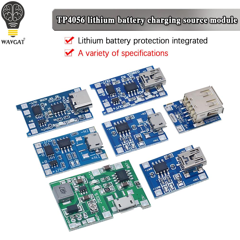 Tp4056 Module - 5 sztuk Micro USB 5V 1A