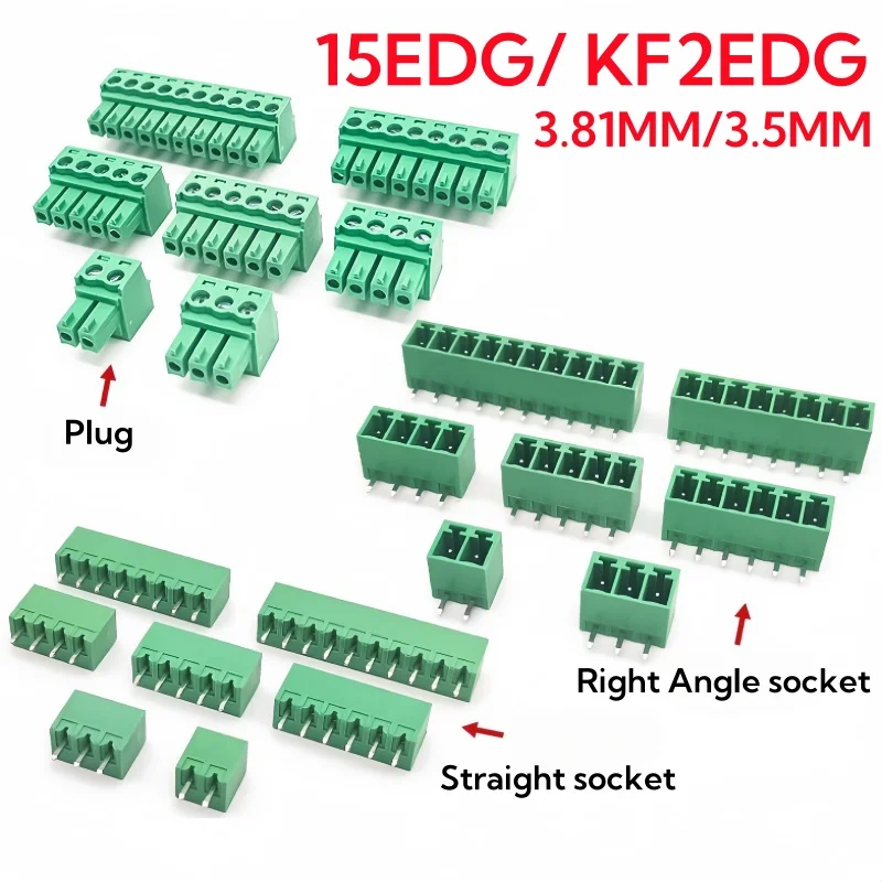 Screw Terminal Block - 15EDG 3.81MM 3.5MM KF2EDG Złącze PCB