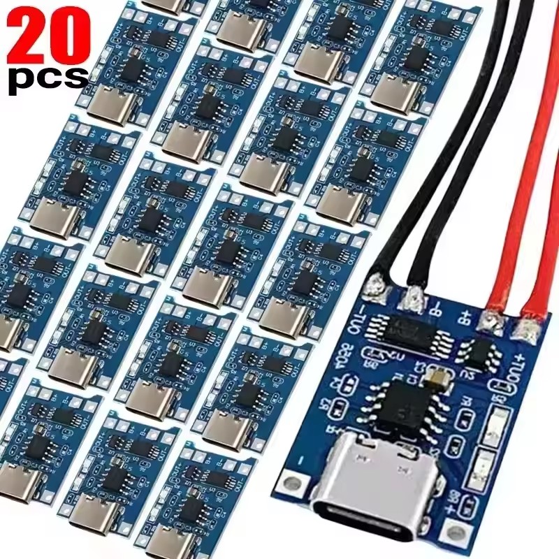 Usb C Cable - Moduł ładowania baterii litowej 18650 z