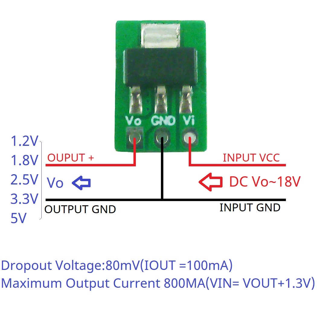 Esp32 Step Down Buck - Moduł Step-Down Buck LDO dla Arduino