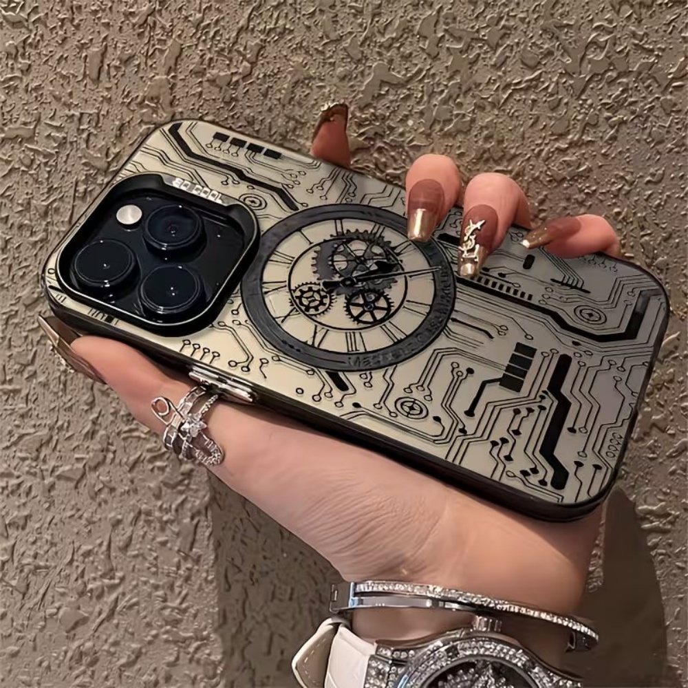 Proto Board - Etui na telefon z wzorem mechanicznego