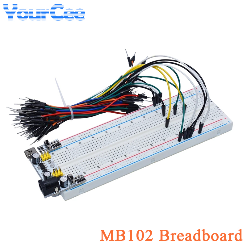 Płytka stykowa MB-102 MB102 40 – Breadboard 400 Point recenzja i cena