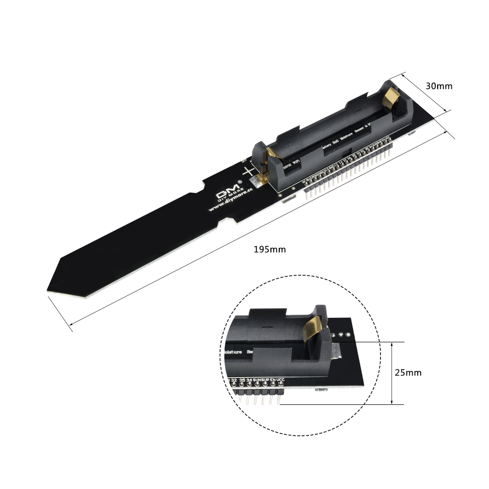 Moduł DHT11 do pomiaru tempera – Esp32 Battery Holder Lipo recenzja i cena