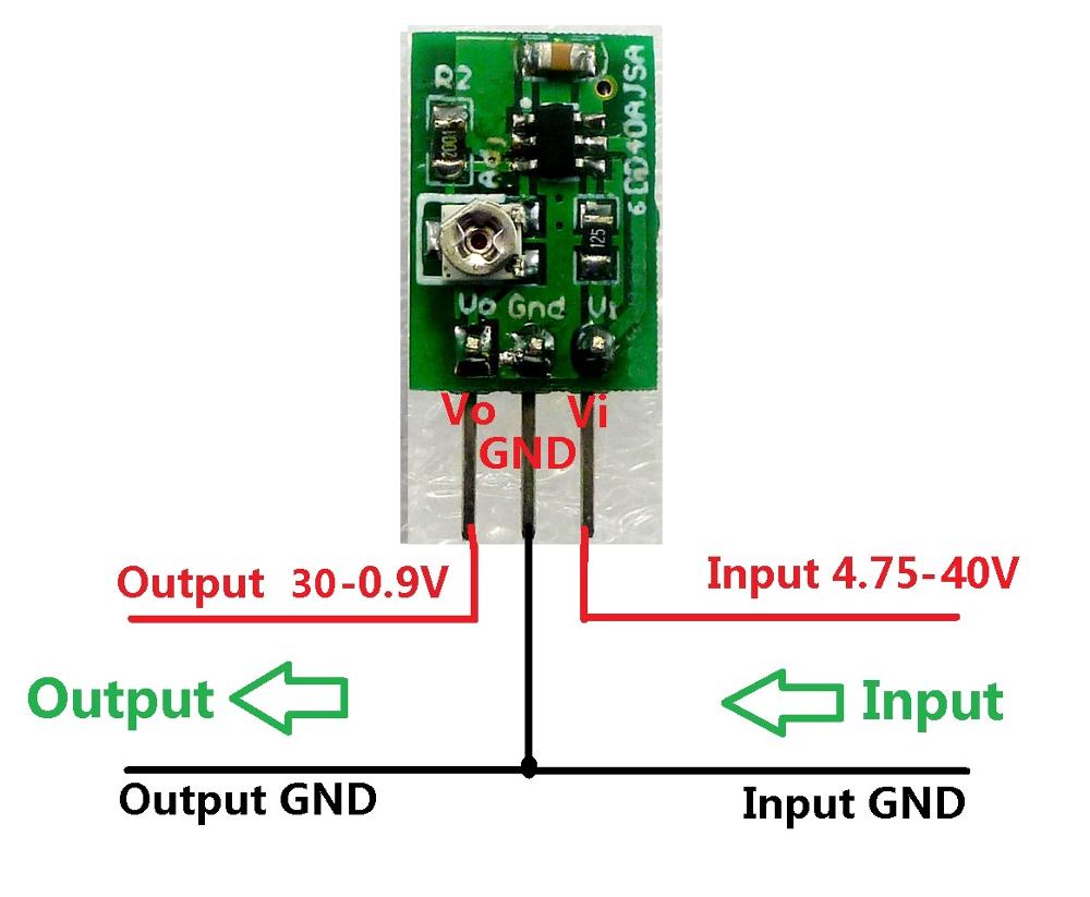Moduł przetwornicy DC-DC DD40A – Ams1117 Module recenzja i cena