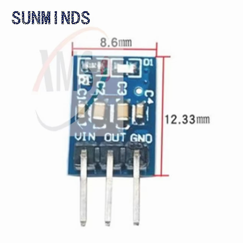 1-10PCS 5V do 3.3V DC-DC Step  – Ams1117 Module recenzja i cena
