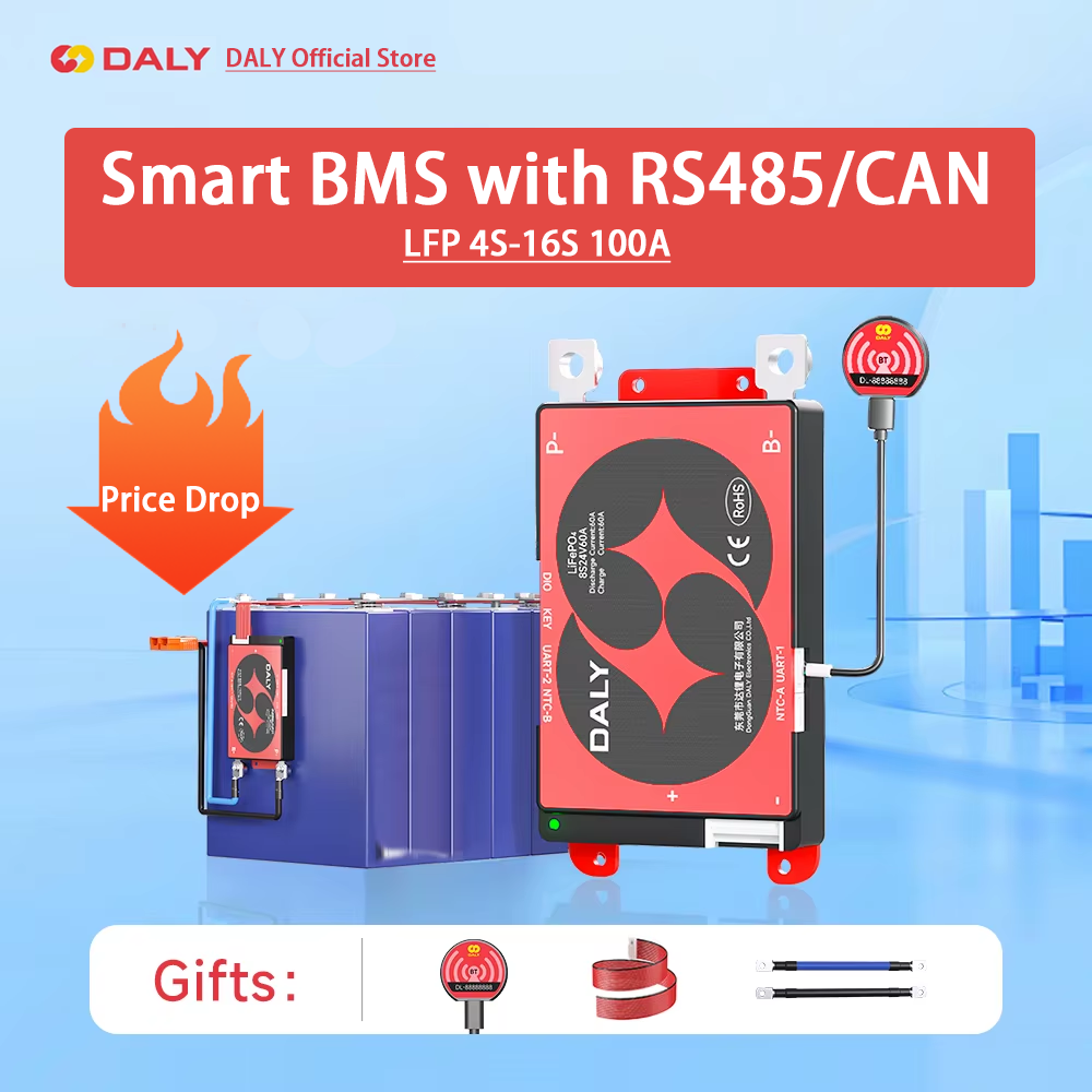 Daly Smart BMS 4S Lifepo4 12V  – Proto Board recenzja i cena