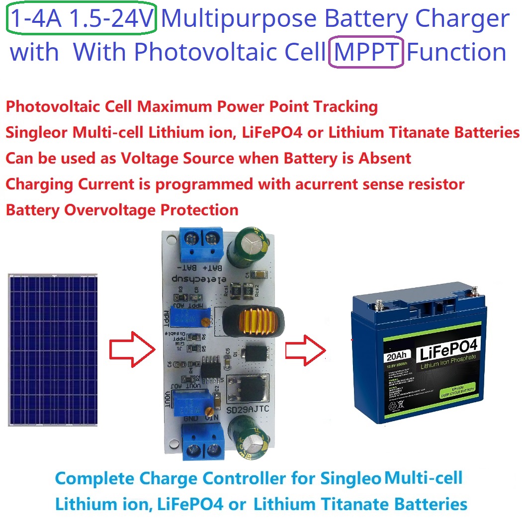 MPPT moduł kontrolera ładowani – Li Ion Charger Module recenzja i cena