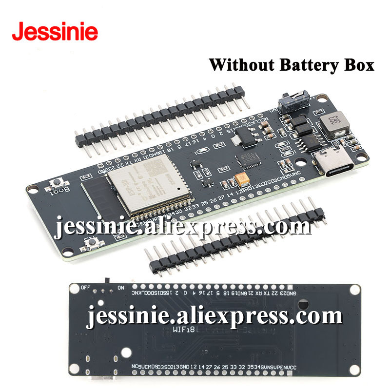 Płytka rozwojowa ESP32 z WiFi, – Esp32 Battery Holder Lipo recenzja i cena