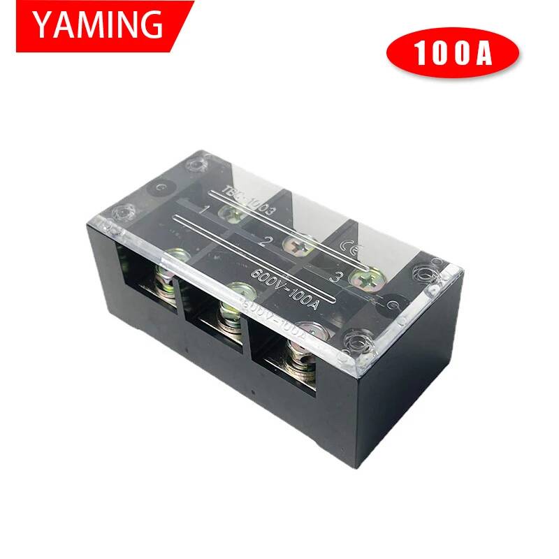 2 szt. TBC-1003 100A 3P 600V 6 – Screw Terminal Block recenzja i cena