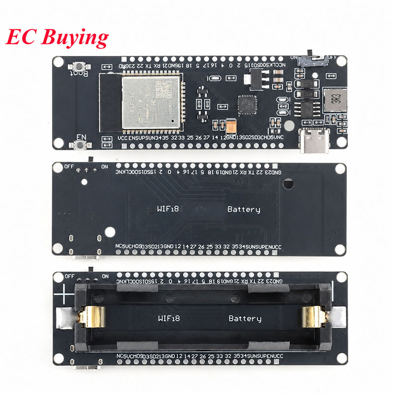 Płytka rozwojowa modułu ESP32  – Esp32 Battery Holder Lipo recenzja i cena