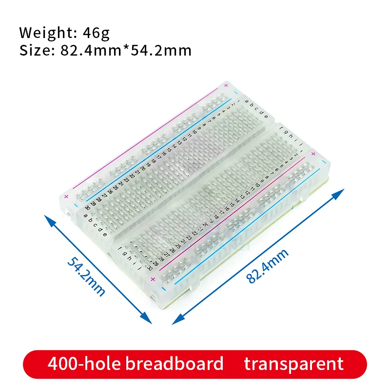 400 punktów Bezlutowa płytka p – Breadboard 400 Point recenzja i cena