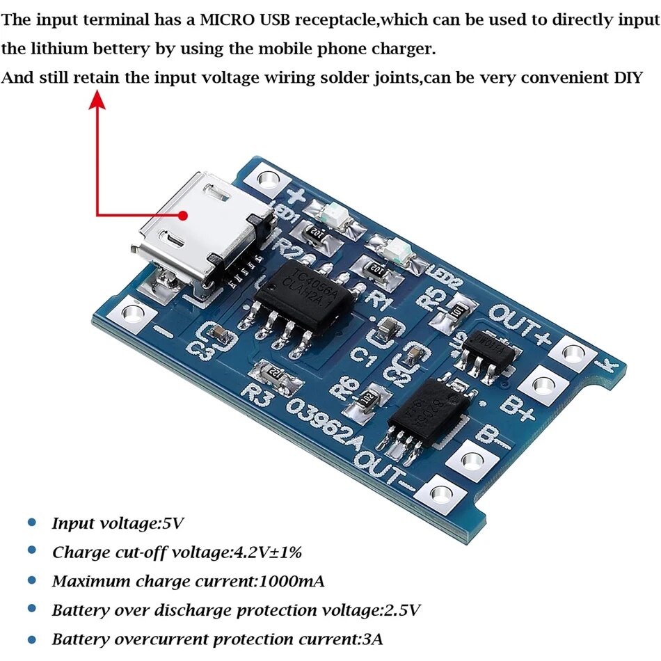 20 sztuk TP4056 1A 5V moduł ta – Tp4056 Module recenzja i cena