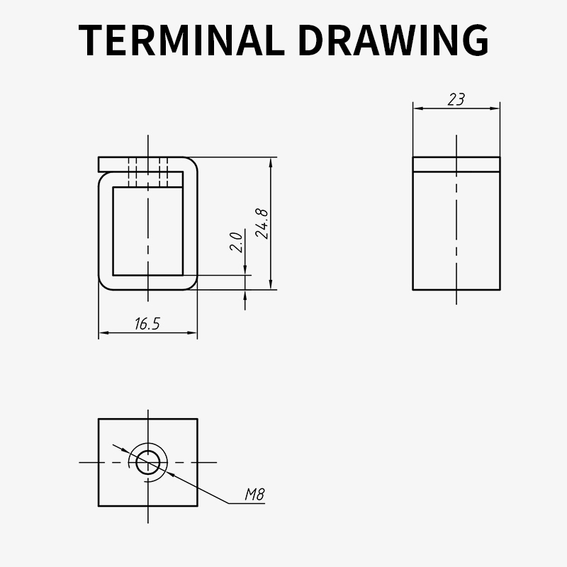 2 szt. Ramka do montażu styczn – Screw Terminal Block recenzja i cena